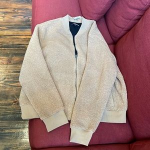New mens XL tan coat